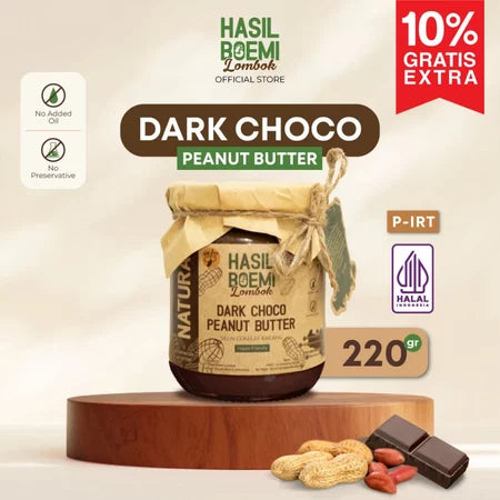 DARK CHOCO PEANUT BUTTER / SELAI COKELAT KACANG
