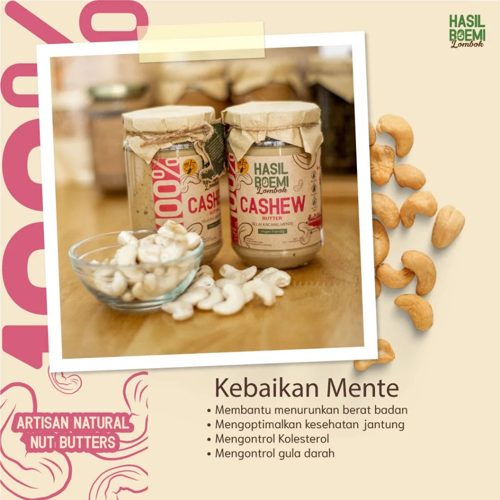 CASHEW BUTTER / SELAI KACANG METE (MENTE)