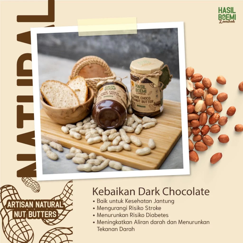 DARK CHOCO PEANUT BUTTER / SELAI COKELAT KACANG