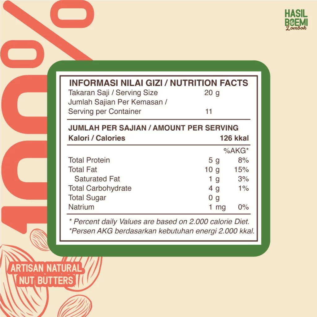 DUO HEMAT - Almond Butter & Peanut Butter