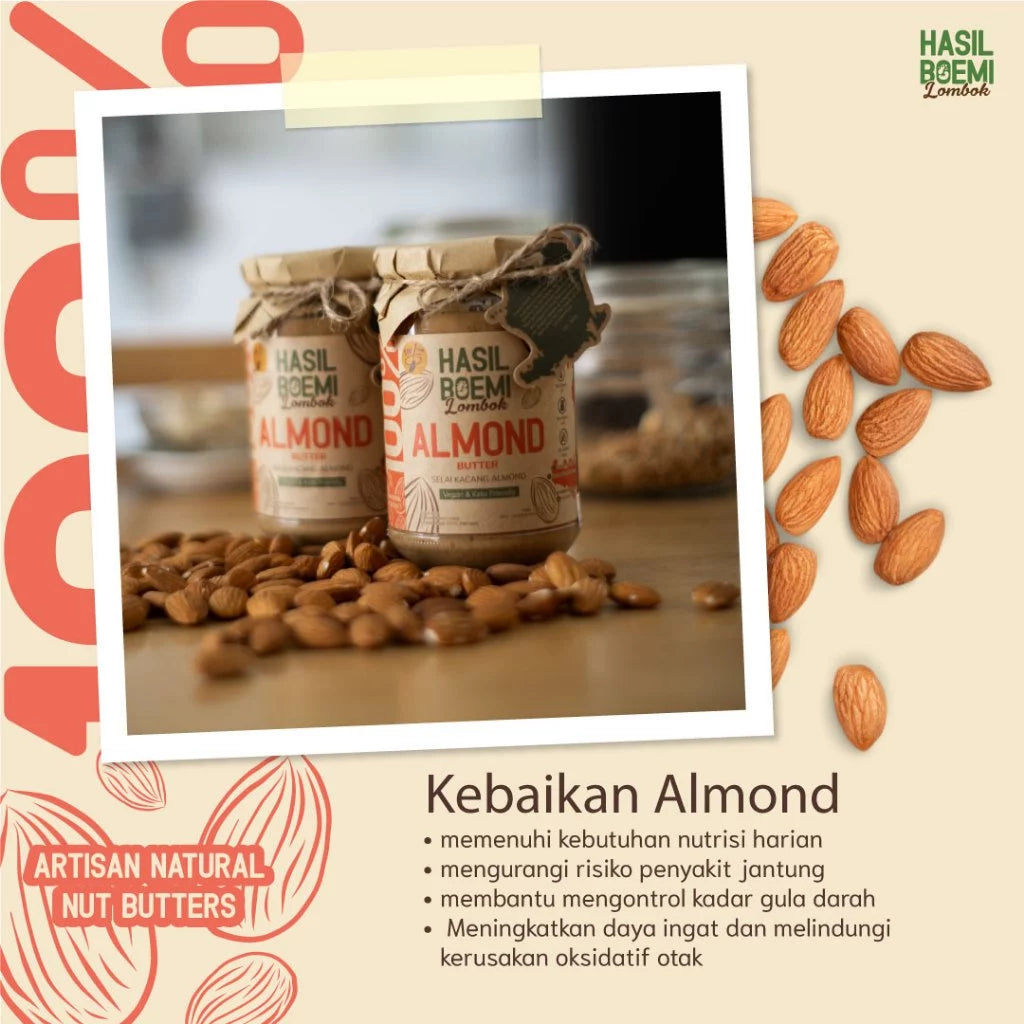ALMOND BUTTER / SELAI KACANG ALMOND